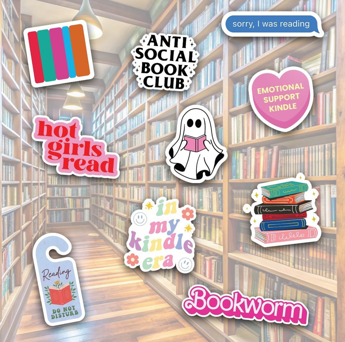 Kindle Sticker Pack