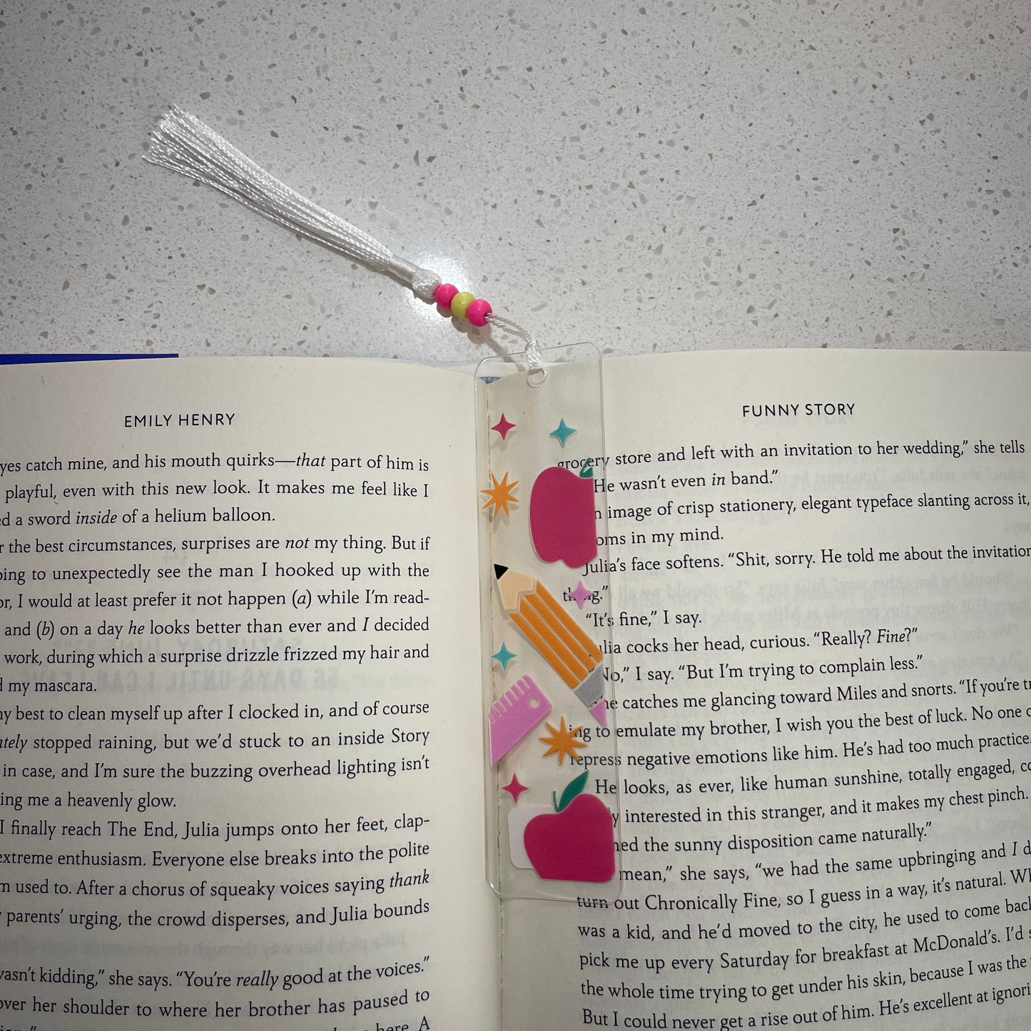 Acrylic Book Mark