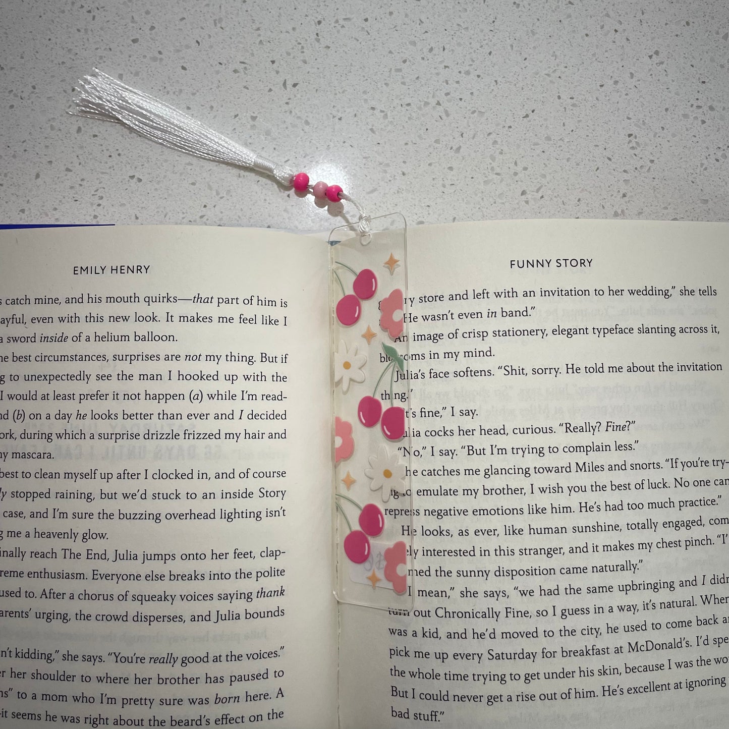 Acrylic Book Mark