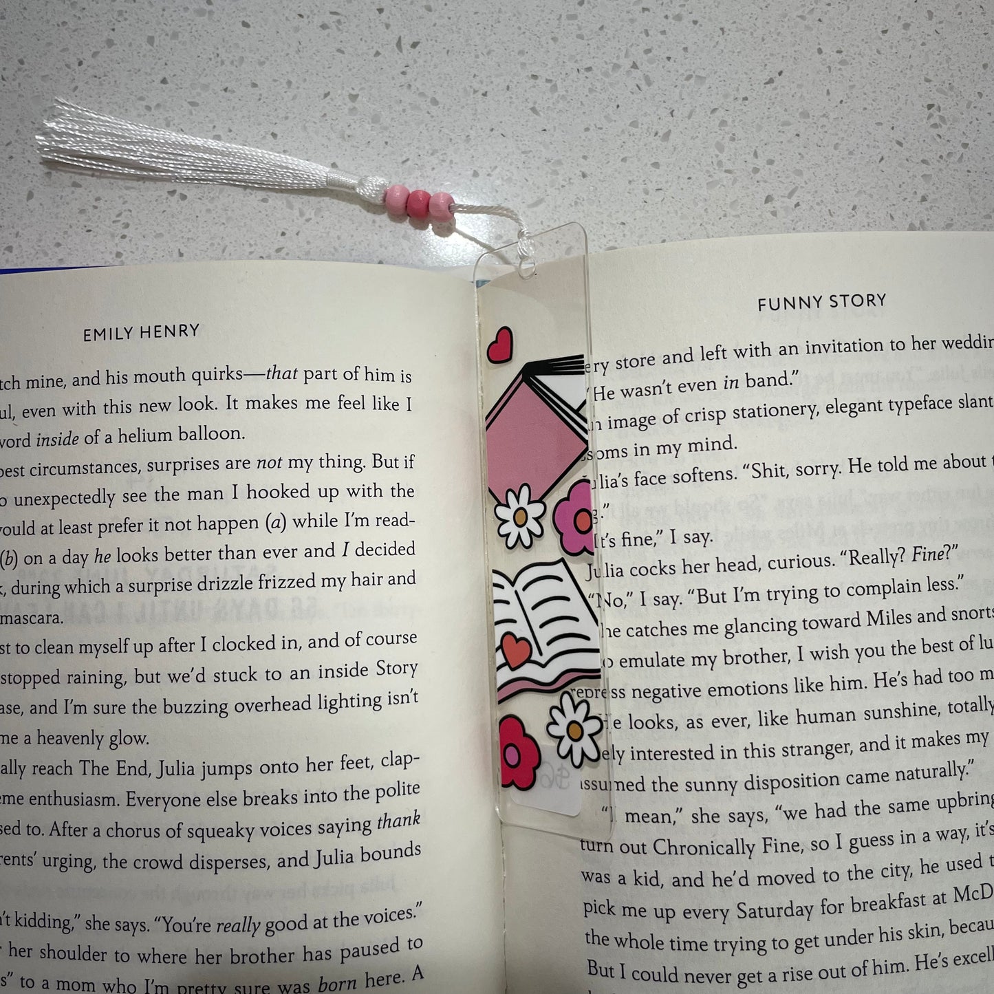 Acrylic Book Mark