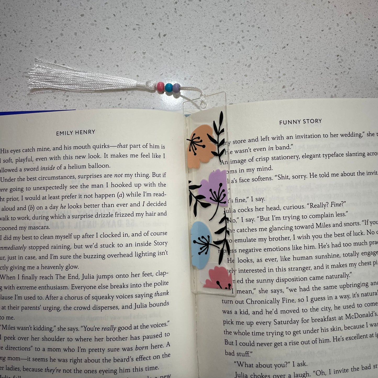 Acrylic Book Mark