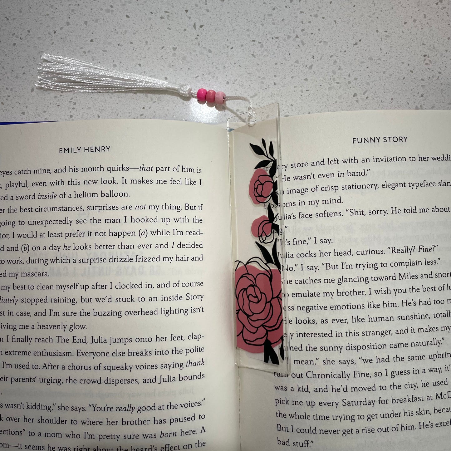 Acrylic Book Mark