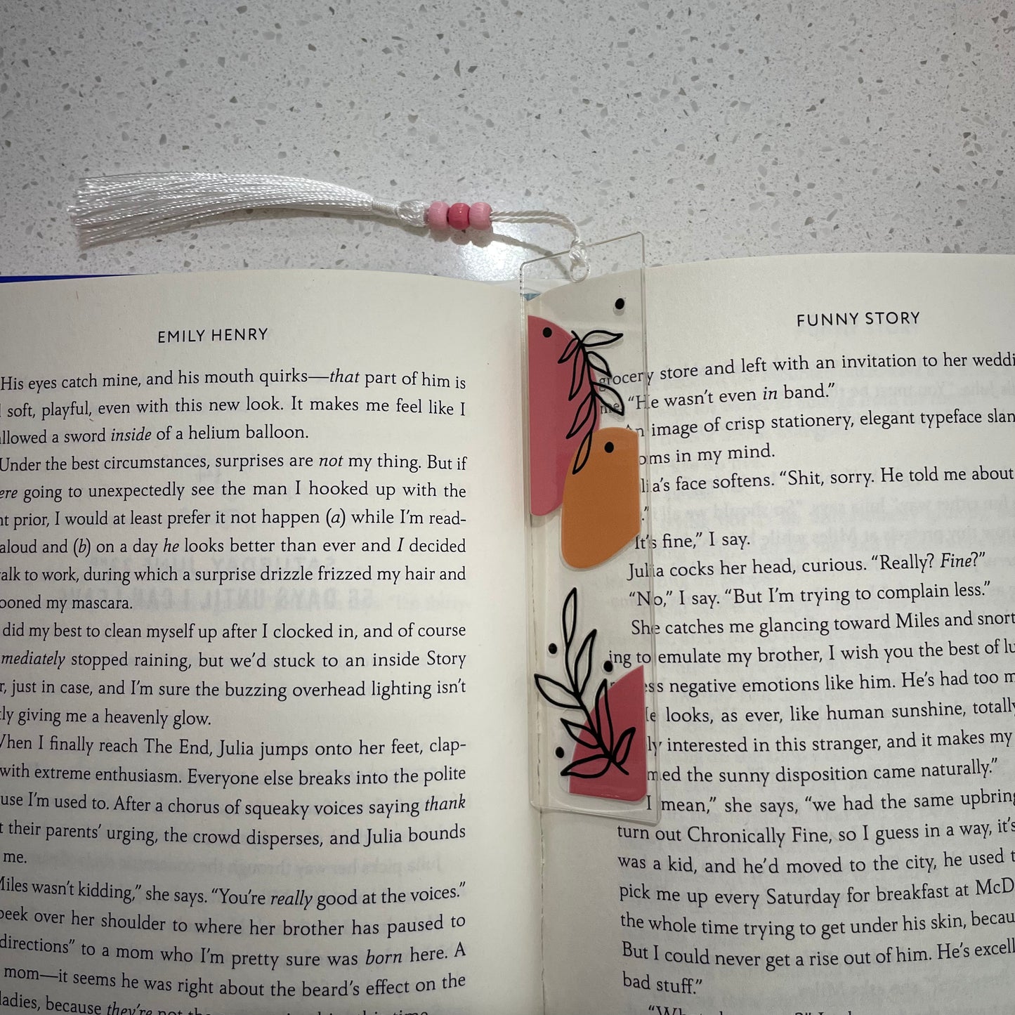 Acrylic Book Mark