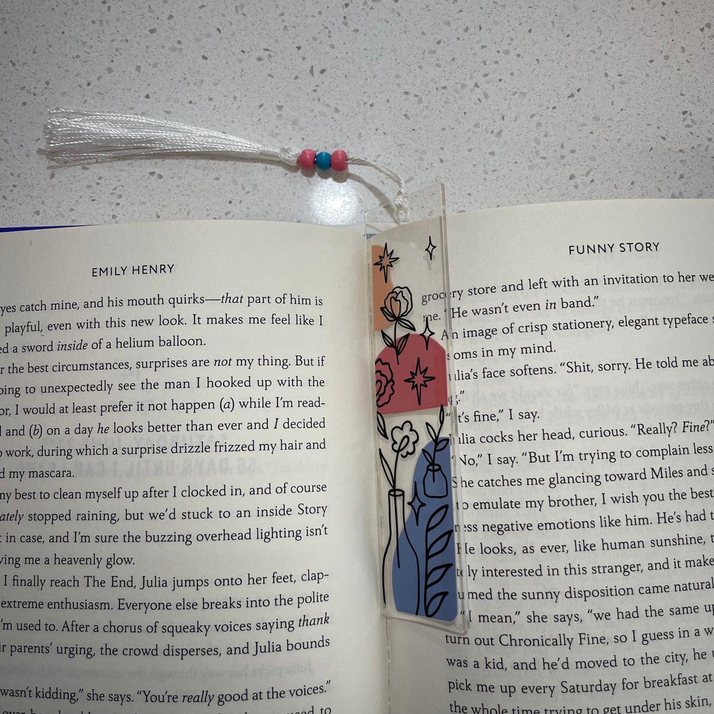 Acrylic Book Mark