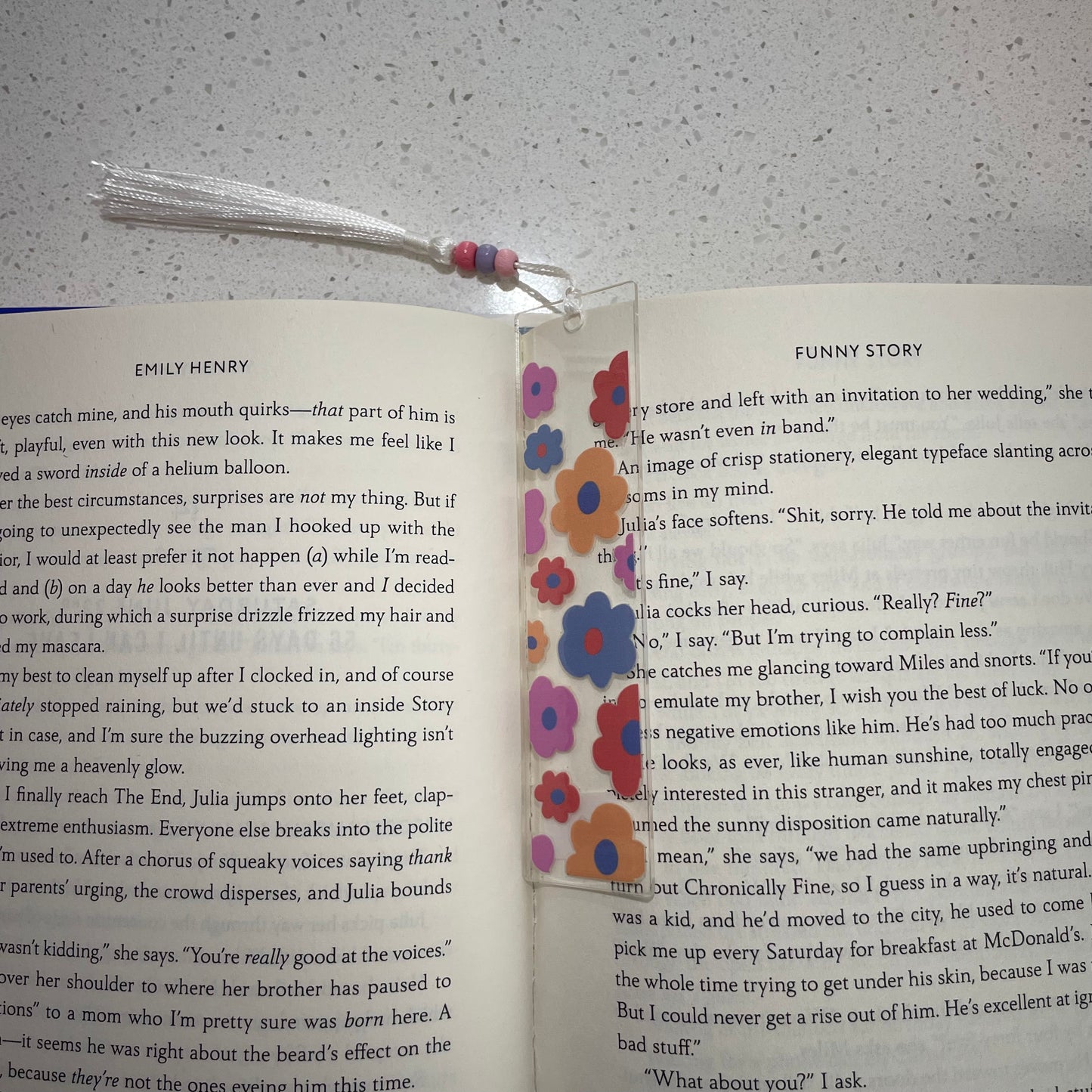 Acrylic Book Mark