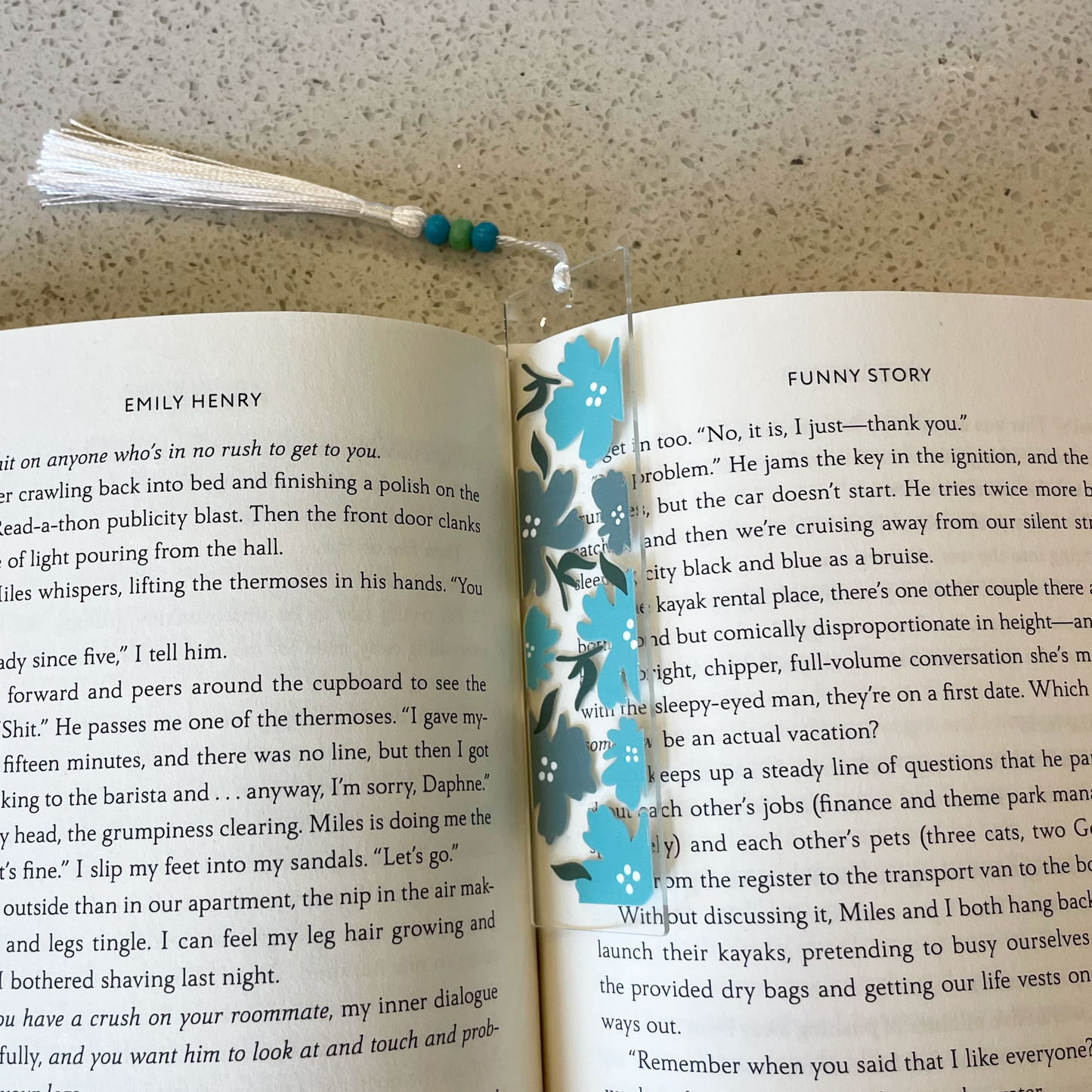 Acrylic Book Mark