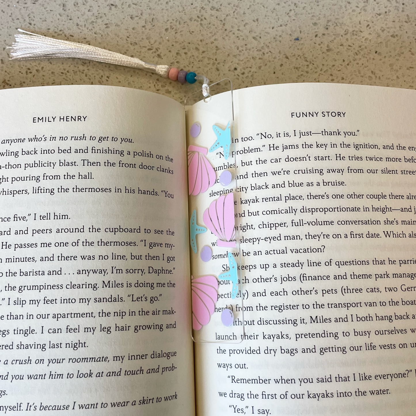 Acrylic Book Mark