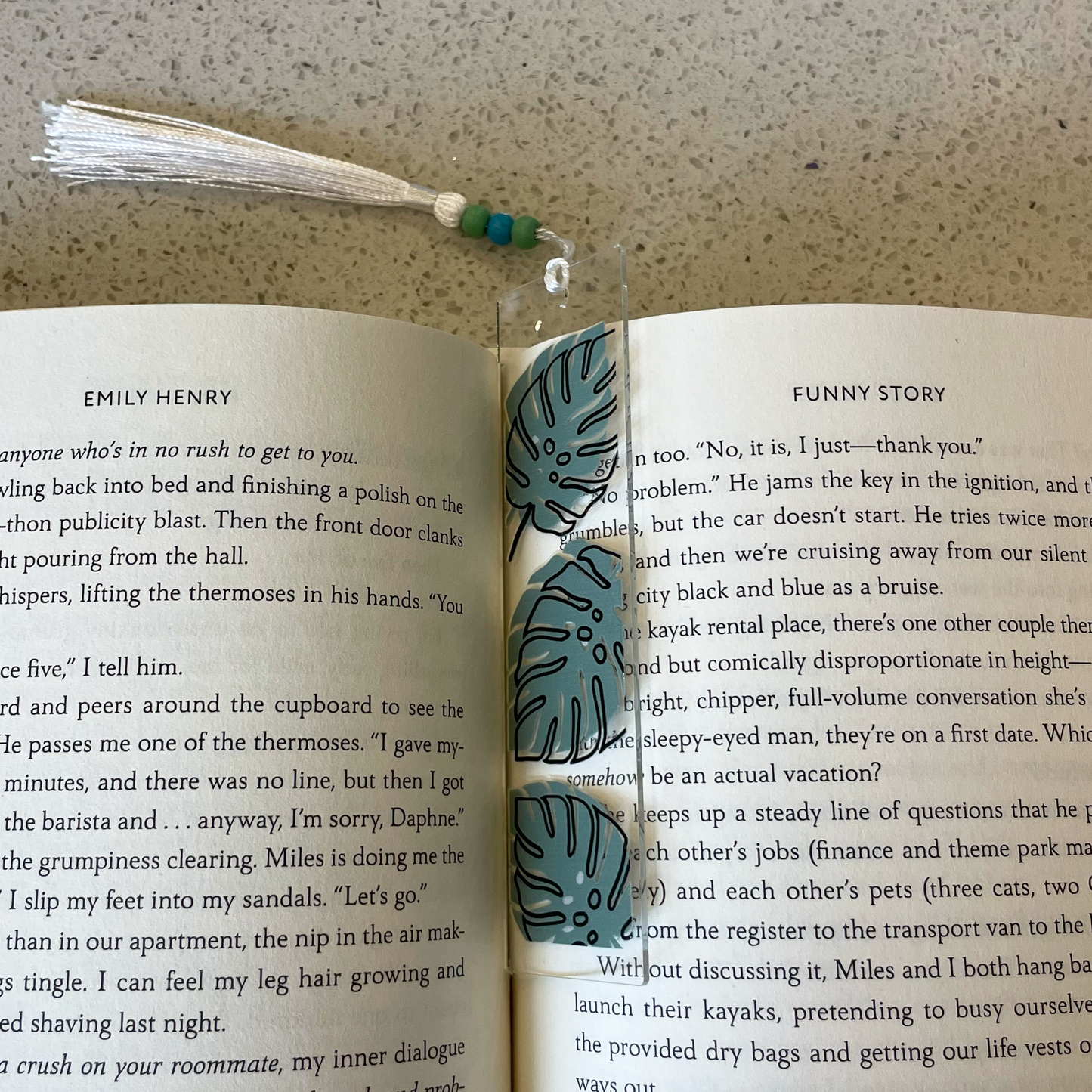 Acrylic Book Mark