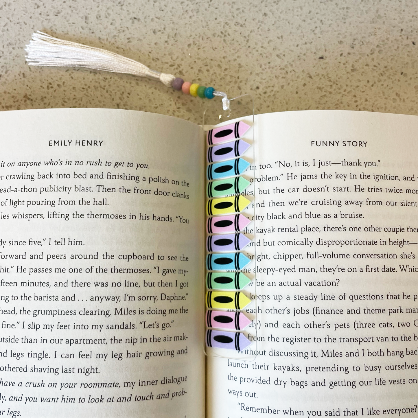Acrylic Book Mark