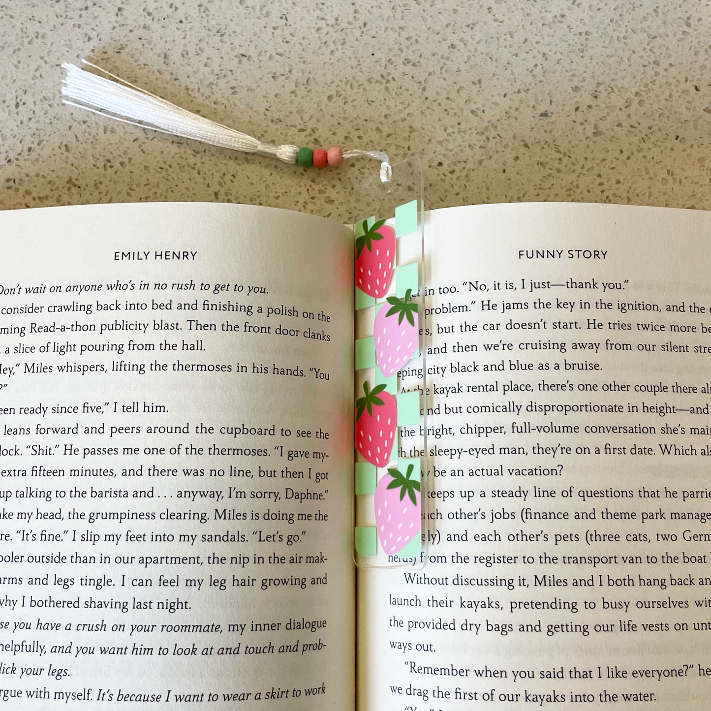 Acrylic Book Mark
